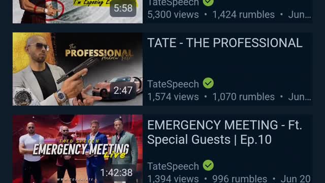 Tatespeech hit over 300k