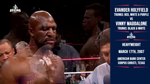 Evander Holyfield vs Vinny Maddalone