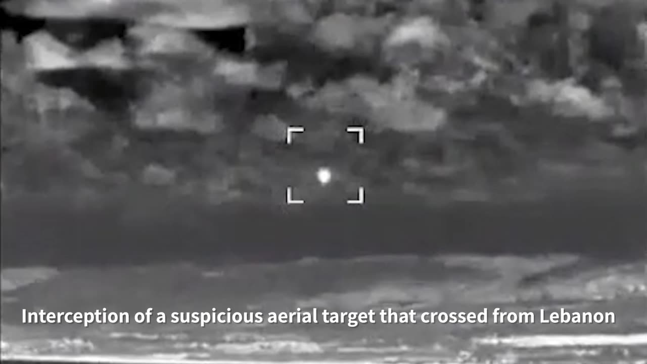 IDF: A short while ago, the IDF Aerial Defense Array successfully intercepted