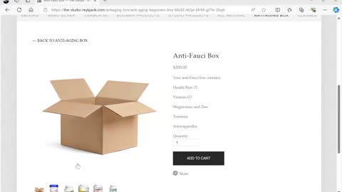 Anti-Fauci Box by Dr. Paul Cottrell