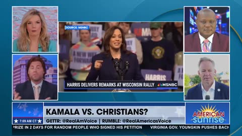 KAMALA TELLS CHRISTIANS THEY'RE AT THE WRONG RALLY