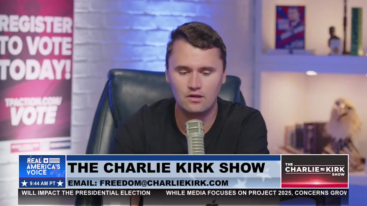 CHARLIE KIRK ON THE LEFT'S THINKING ABOUT ASSASSINATION