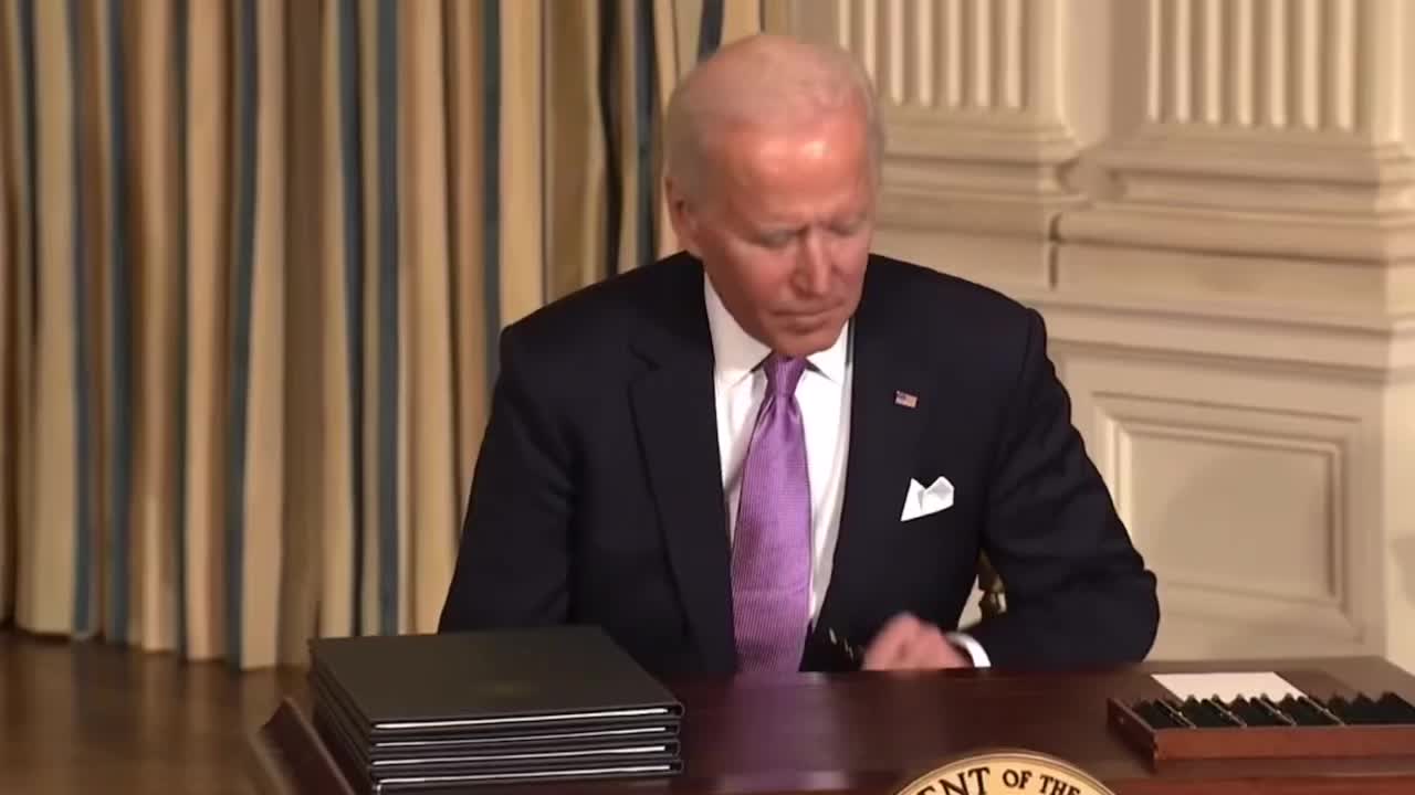 Joe Biden vs the pen