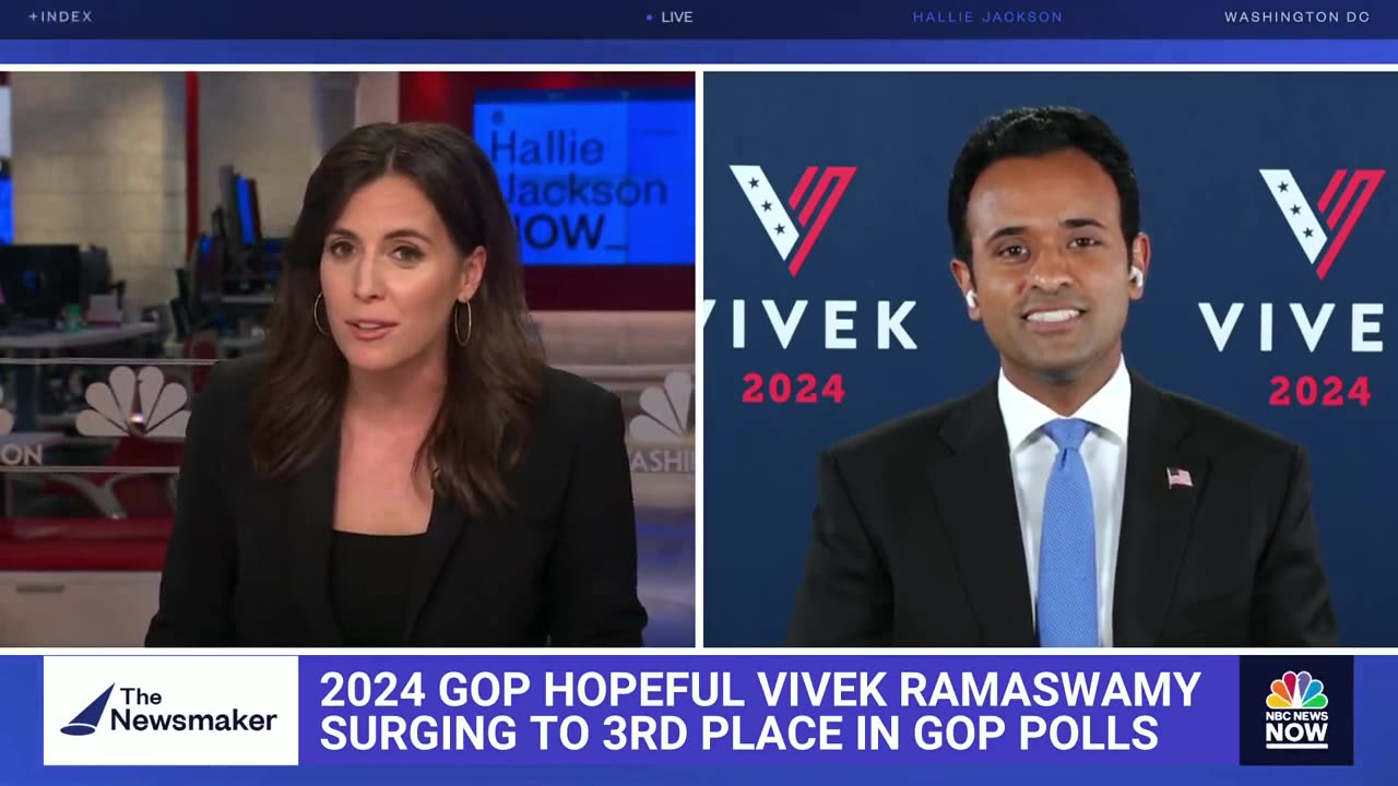 Vivek Ramaswamy on NBC with Hallie Jackson 7.25.23