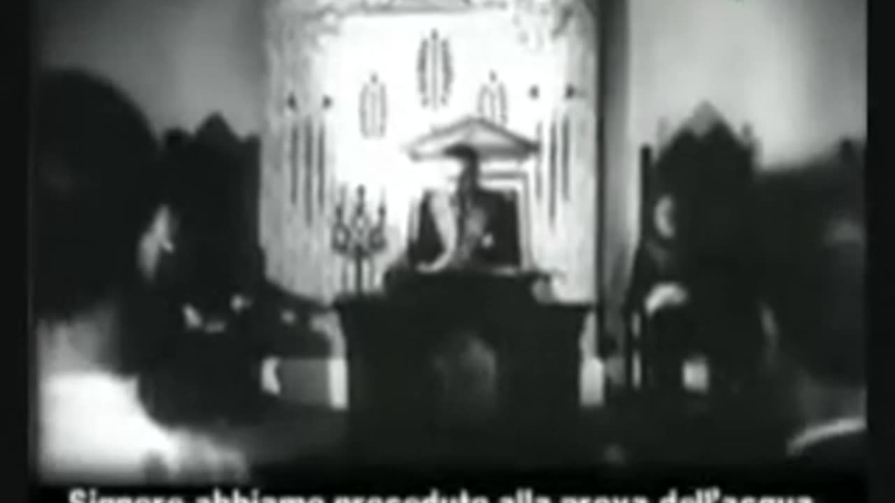 il rito d'iniziazione alla massoneria tratto dal film FORCES OCCULTES del 1943 DOCUMENTARIO RAI l'iniziazione ai culti misterici e gnostici NON CONSENTE la conversione,un iniziato alla massoneria o altro resterà sempre un massone e un adepto