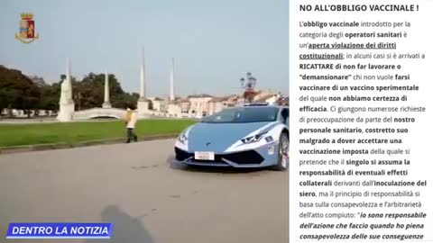 Polizia: fedeltà alla Costituzione, No a obbligo vaccinale!