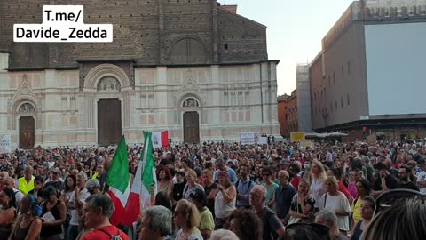 Bologna protesta: No Green Pass - 11.09.2021