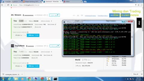 Cara Dual Mining Bitcoin Mengunakan VGA Pasti Untung | Dual Mining Using VGA #HDFr