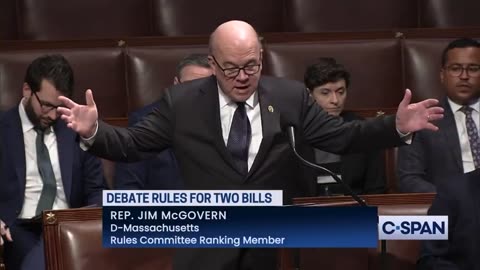 Rep. Jim McGovern is melting down on the House floor while spewing vile lies about Trump's picks.