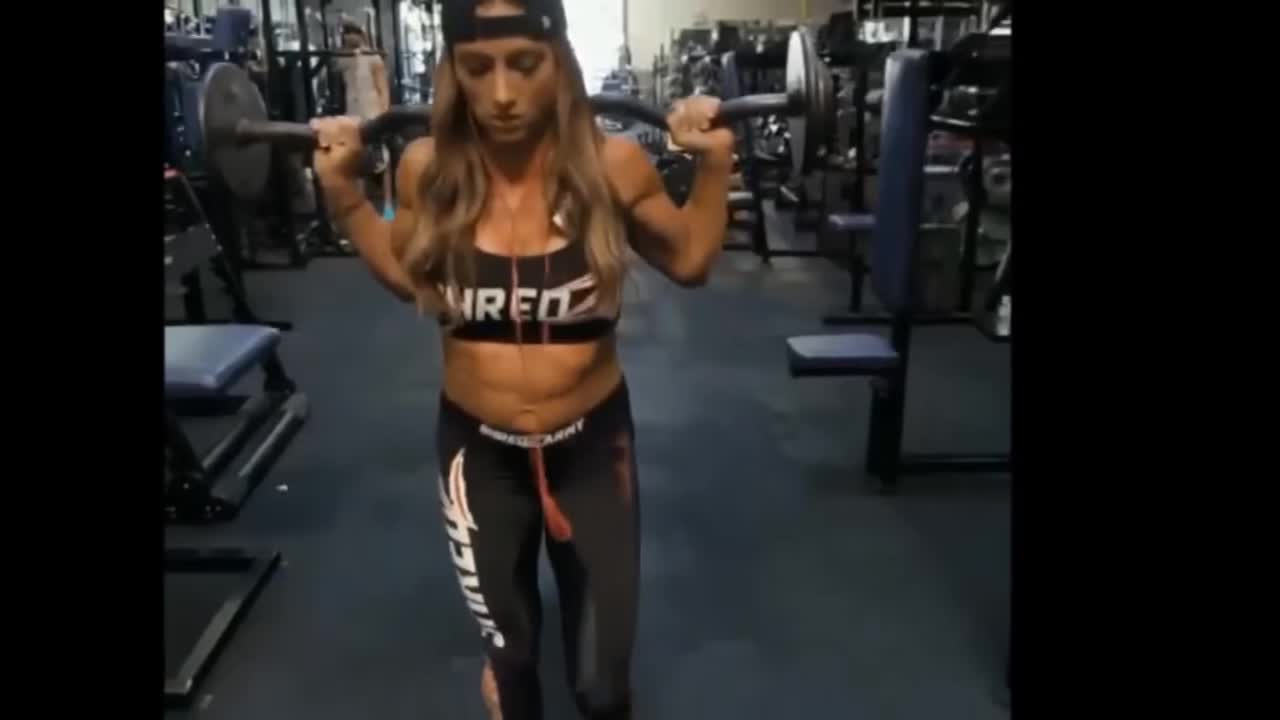 Fitness Model Paige Hathaway - Training Gym Routine Motivation #2