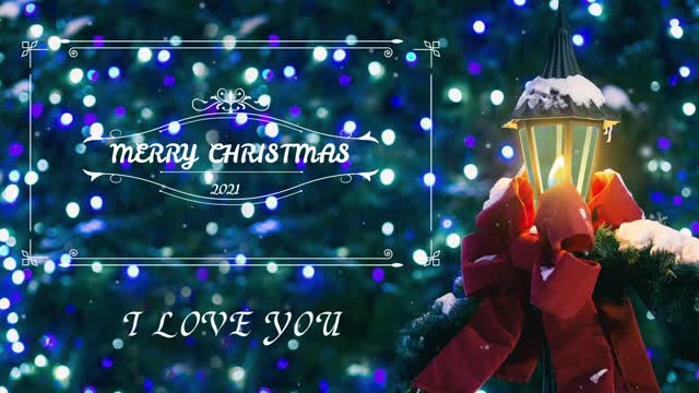 Merry Christmas 2021 | For Your Love | Happy New Year 2021