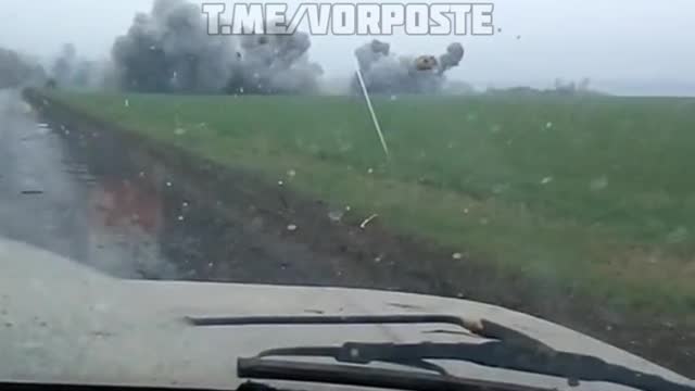 Ukraine War - The Ukrainian Armed Forces came under fire from the Russian army