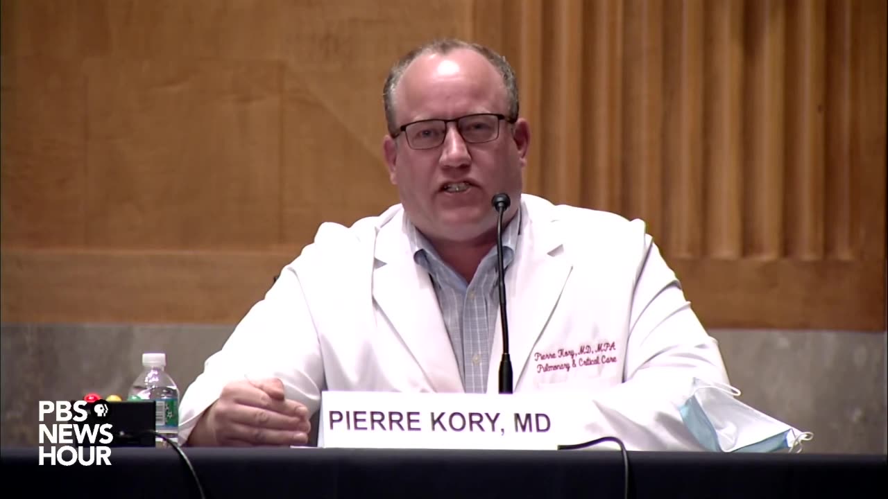 Pierre Kory's Testimony to the Senate Committee on Homeland Security and Governmental Affairs