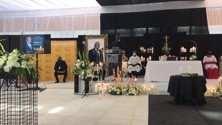 Funeral service for Joburg mayor Geoffrey Makhubo