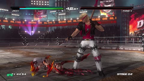 TAG TEAM JACKY AND CHRISTIE DEAD OR ALIVE 5GAMEPLAY