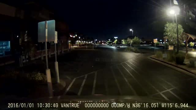 Parking Lot Lights Flash Like EDM Party