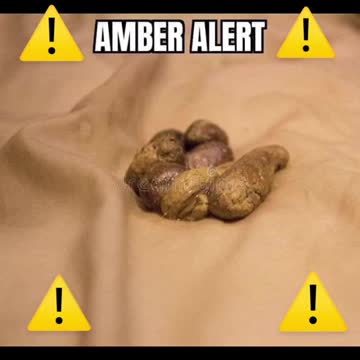 I'd say it's an Amber Alert.... But....