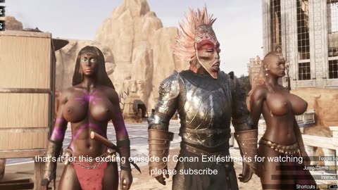 Conan Exiles hunting 3 skull boss elephant hides Busty Boobs breast expansion huge tits silicone