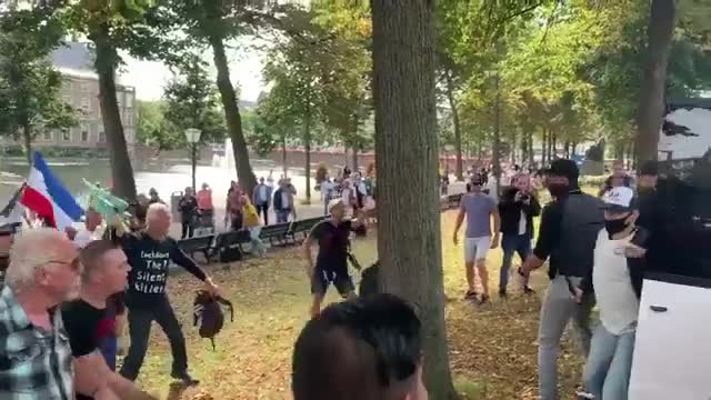 Globalist 'secret police' tried to infiltrate the Dutch farmers protest but got discovered!