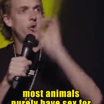 Only 1 animal has sex for enjoyment... - Frenchy