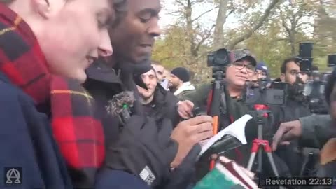 Speakers Corner - Lamin Runs From Debating David And Junior, He Doesn't Want To