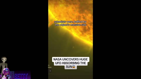 UFO the size of JUPITER Siphoning the Sun’s Plasma