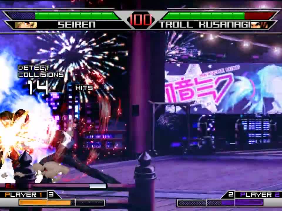 [KOF MUGEN] ❤ Comeback with my PC ❤ New Seiren vs Troll Kusanagi