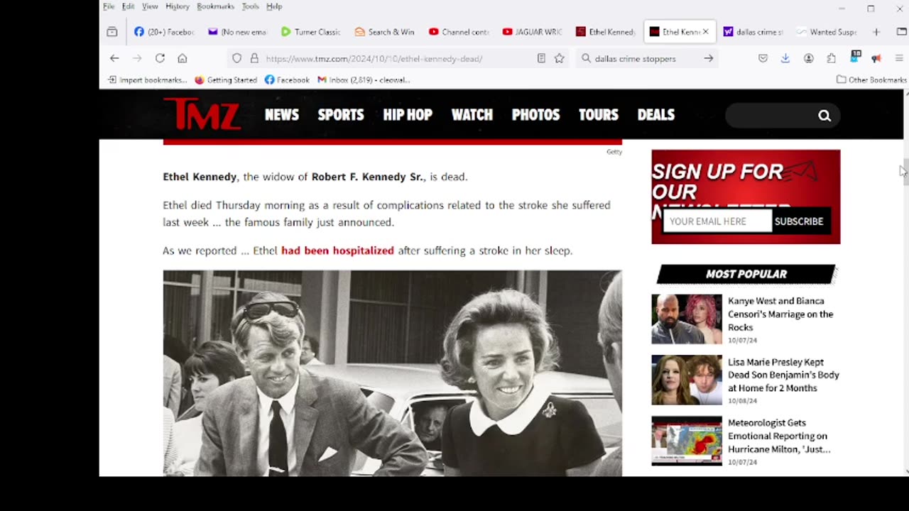 Ethel Kennedy Dead at 96
