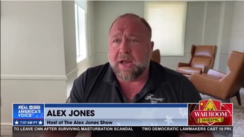 Alex Jones on The War Room: "If They're Able to Silence Me, They'll Be Able to Silence Everybody"