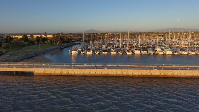 Blasian Babies DaDa Chula Vista Bayside Park Breakwater Skydio 2+ Raw 4K Video Footage!