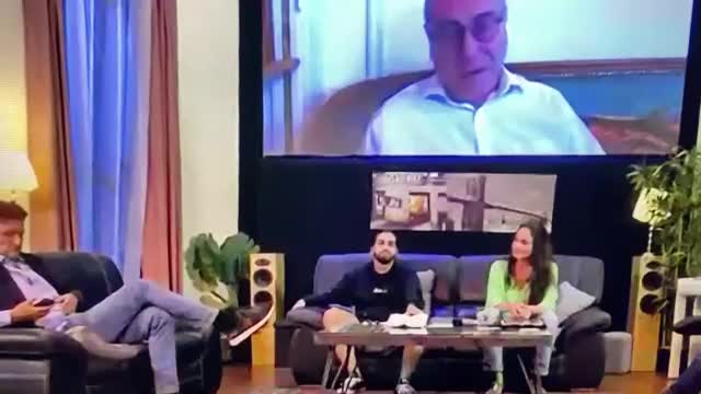 09-06-2021 Dr Perronne richard boutry journaliste parle vaccination
