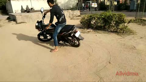 Discover New bike stunt bike ride test