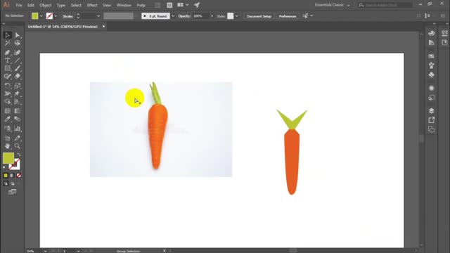 Design a simple logo using illustrator