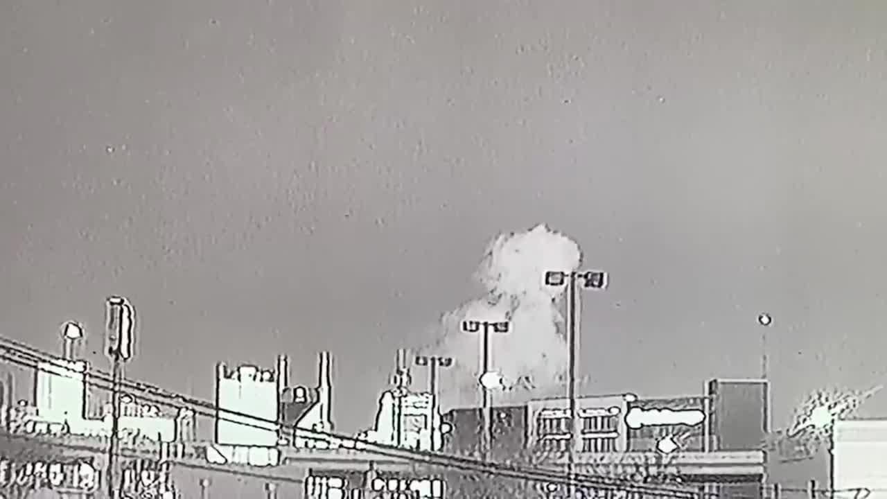 Missile instead of van explosion