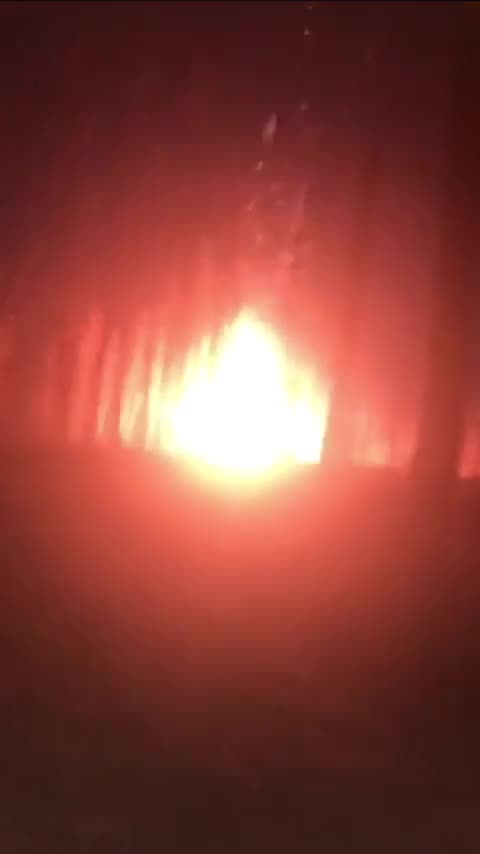 Ukrainian serviceman films several Russian shells impacting close to his position