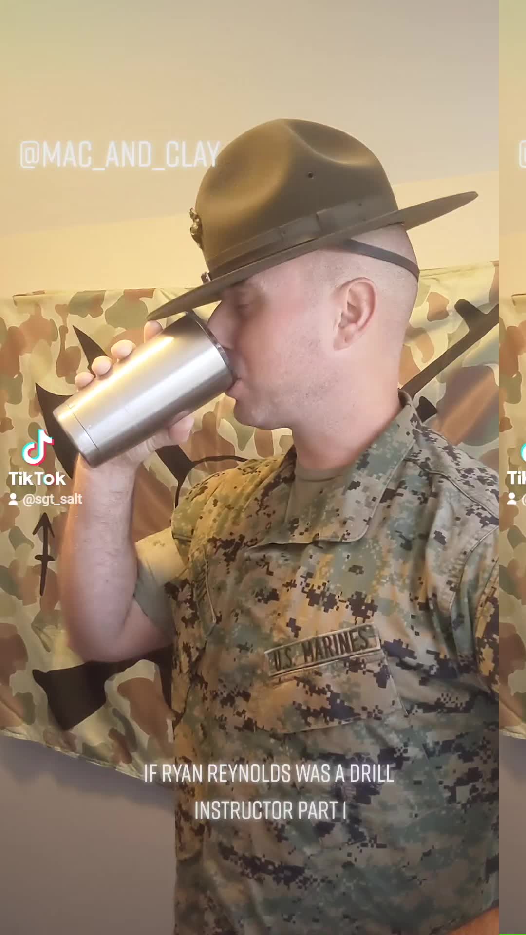 Ryan Rundle Marine If Ryan Reynolds was a Marine Drill Instructor