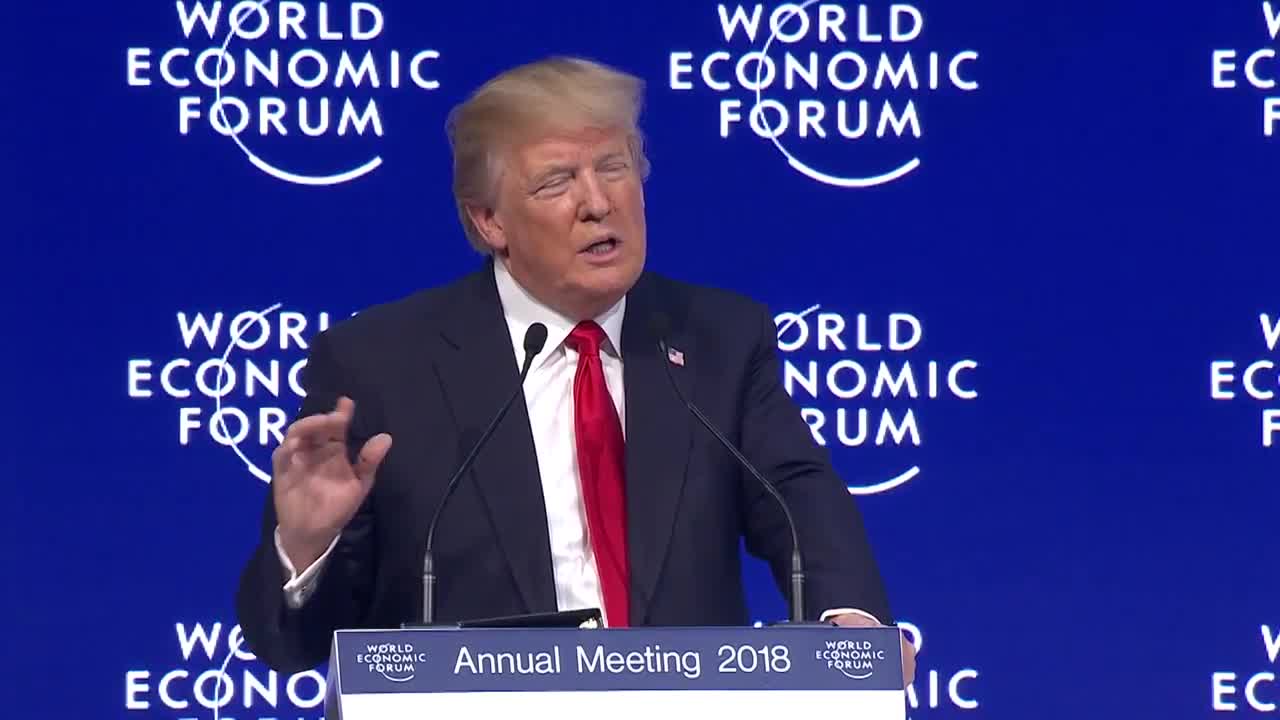 Donald Trump discusses free trade/