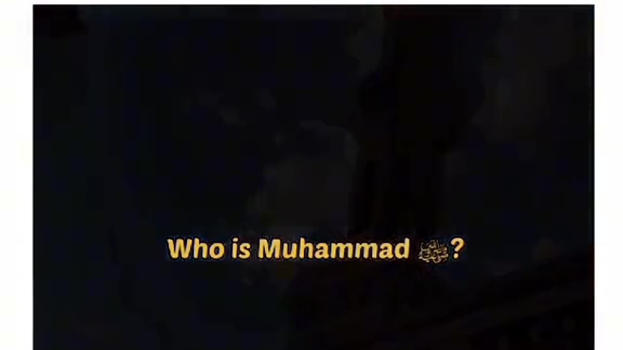 Who is prophet Muhammad???