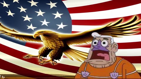 There's A Star Spangled Banner Waving Somewhere - mermaid man (A.I cover)