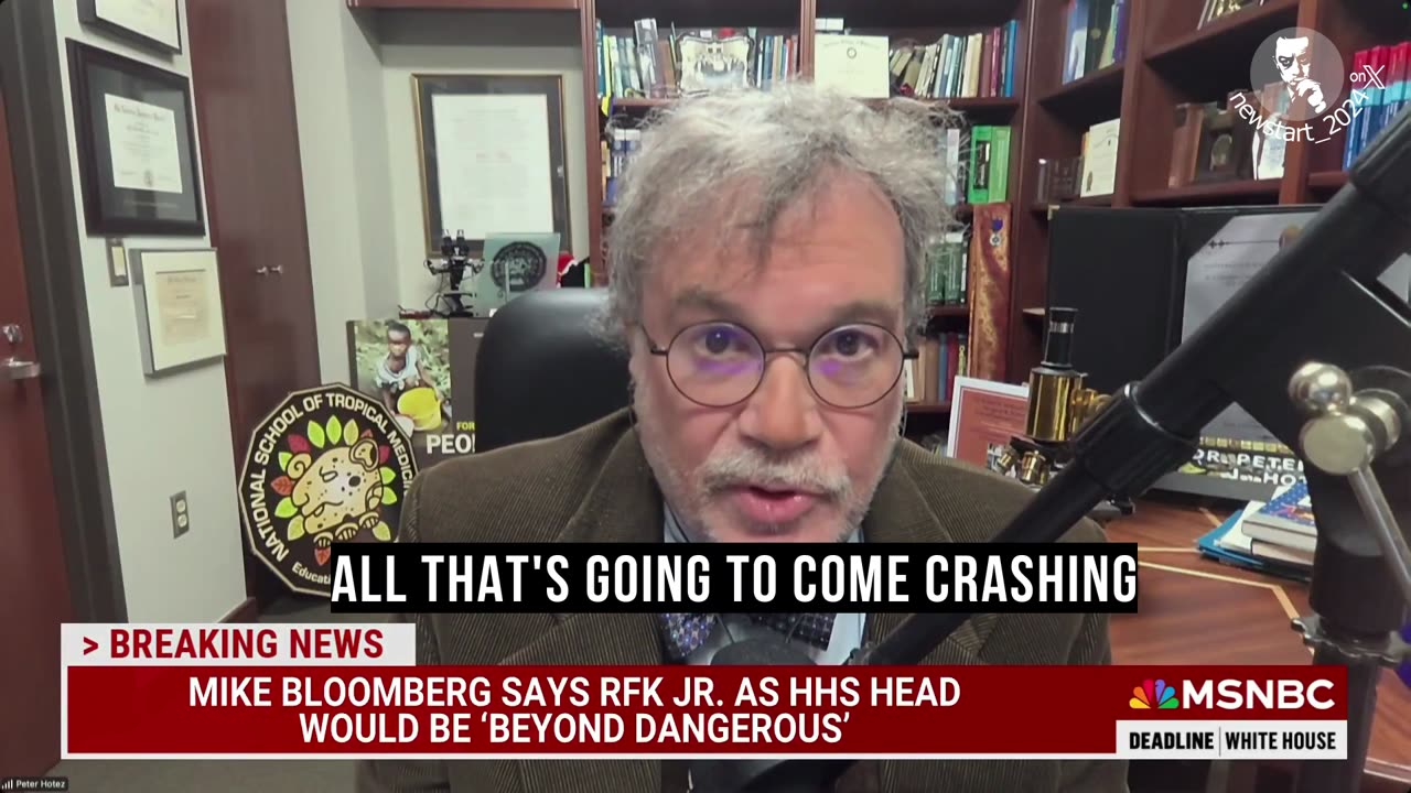 Dr. Peter Hotez: We have some big picture stuff coming down the pike starting on January 21st.