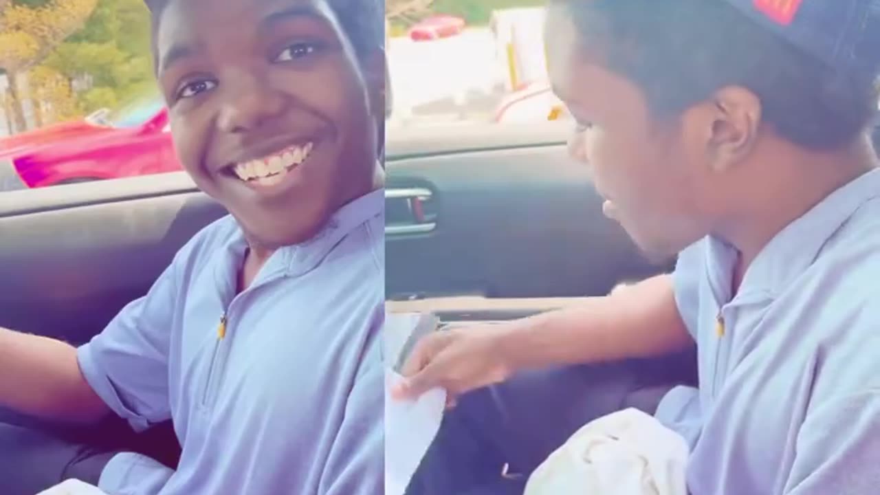 Teen reacts to receiving his first paycheck from McDonald's 👏🏽💯 “Let’s take it to the bank then”
