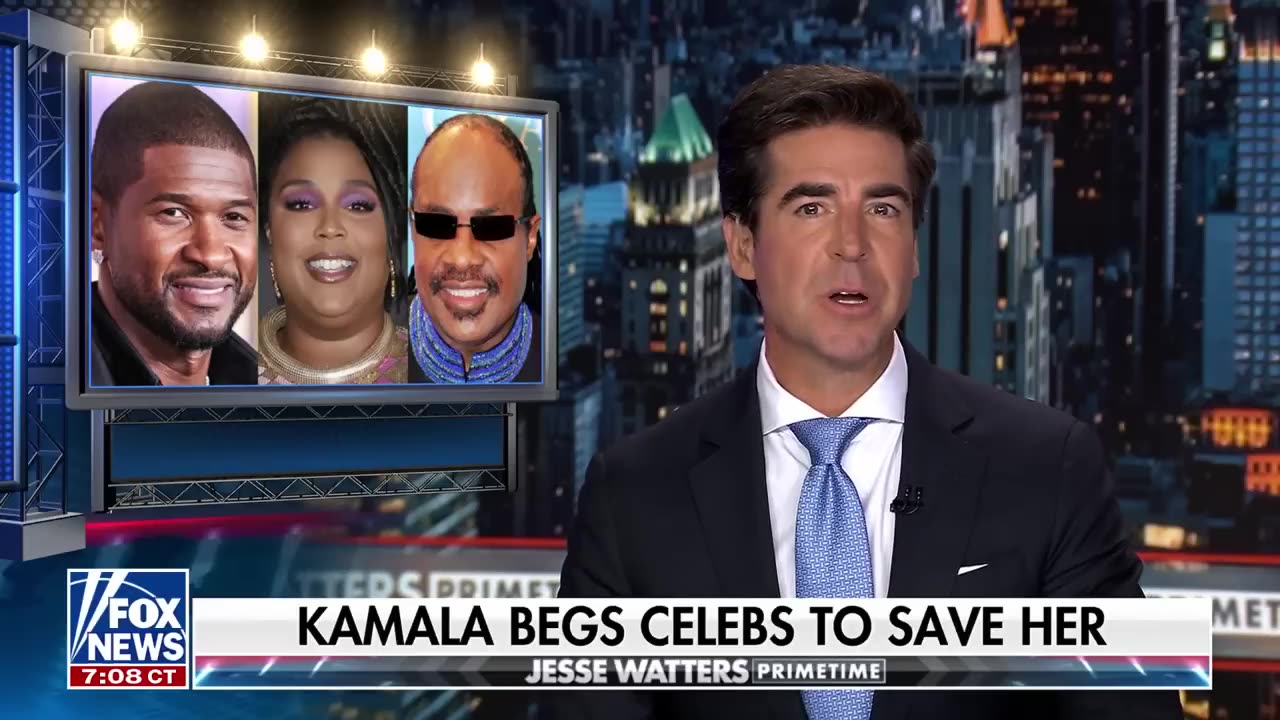 Jesse Watters Kamala Harris takes the day off but calls Trump 'exhausted'