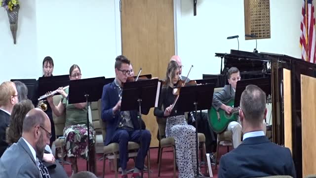 LBC Orchestra plays Just a Closer Walk