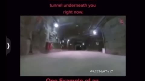 Driving through a tunnel operation