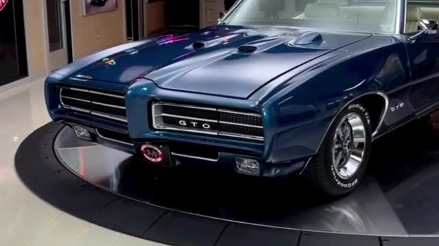 🔥1969 Pontiac GTO😍❤️😘