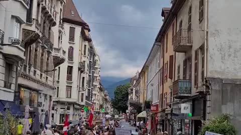 Manifestation Annecy le 24 07 2021