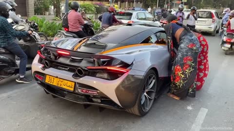 McLaren 720s in INDIA _ Public REACTIONS and ACCELERATION!