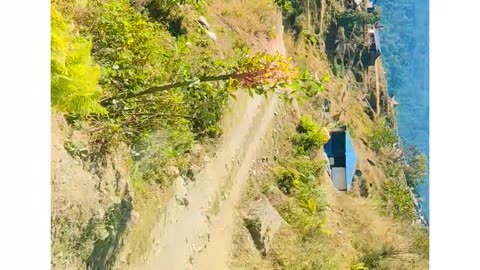 Dangerous Road in Nepal