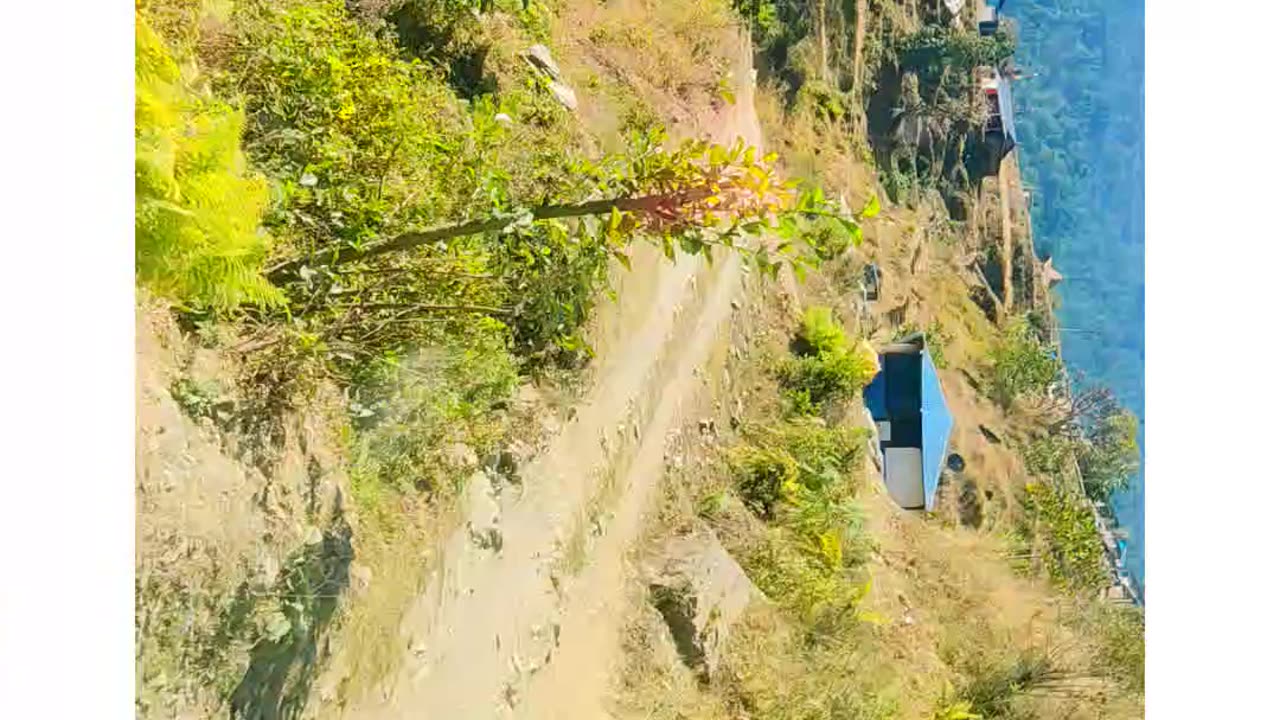 Dangerous Road in Nepal