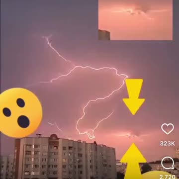 Lightning Storm And UAP